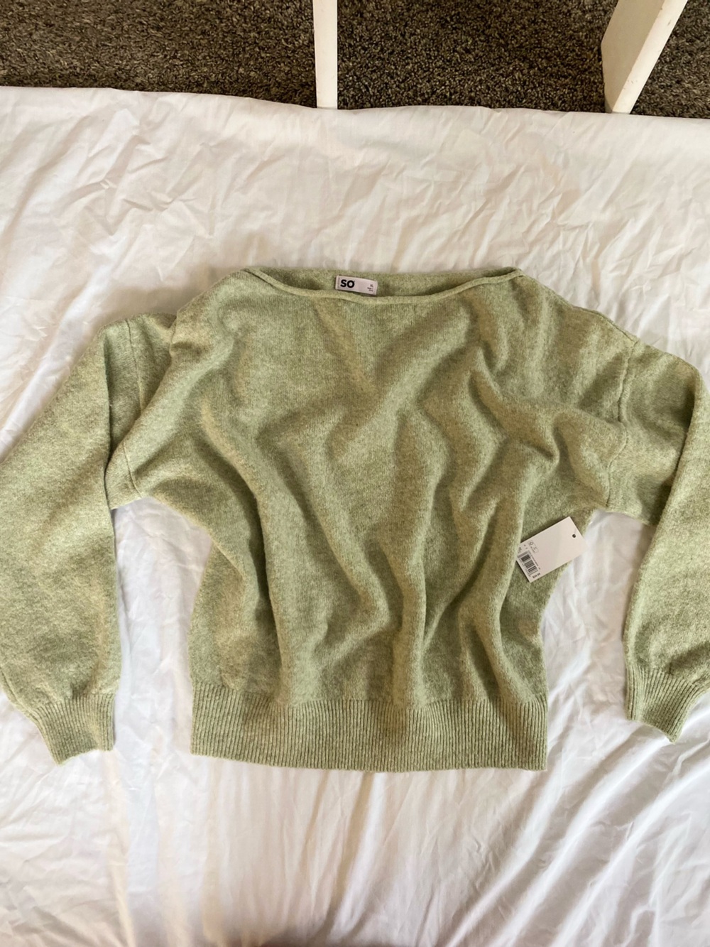 Kohl's Light Green Crewneck Sweater
